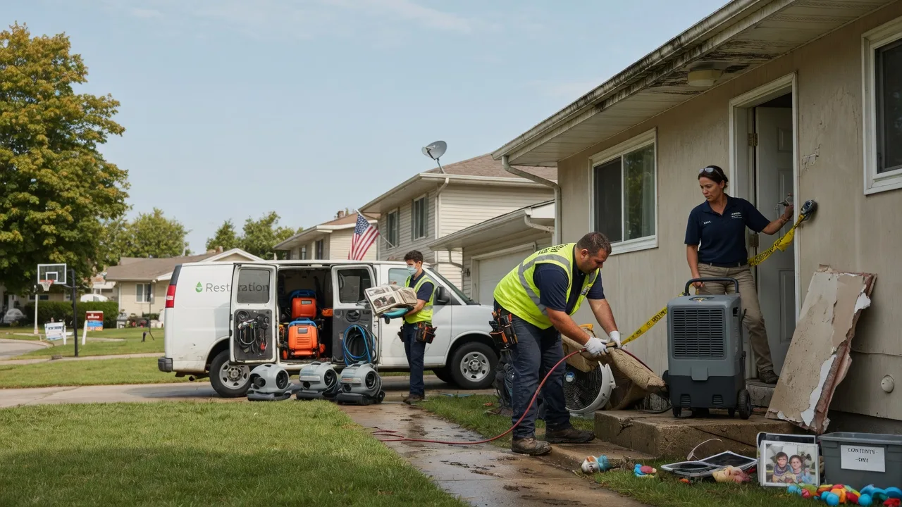 Water Damage Restoration in Mansfield, TN near me